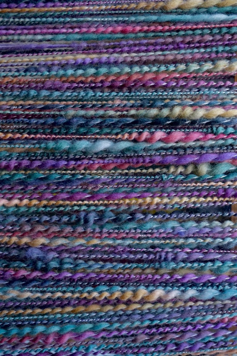 Spinning Slubby Wool