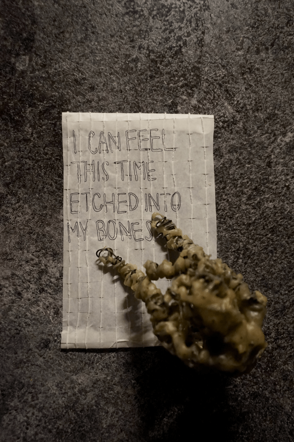 I Can Feel This Time Etched Into My&nbsp;Bones