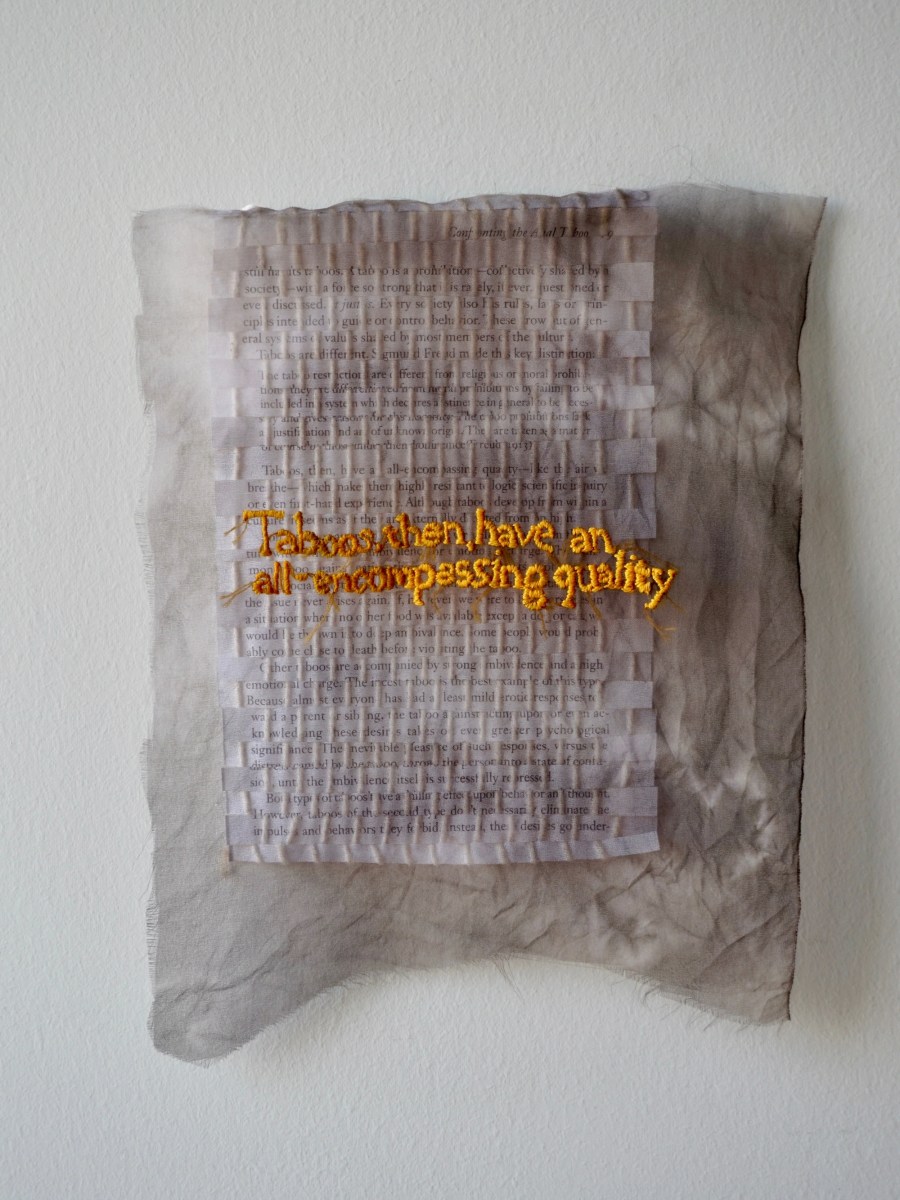 Taboos, then, have an all-encompassing quality