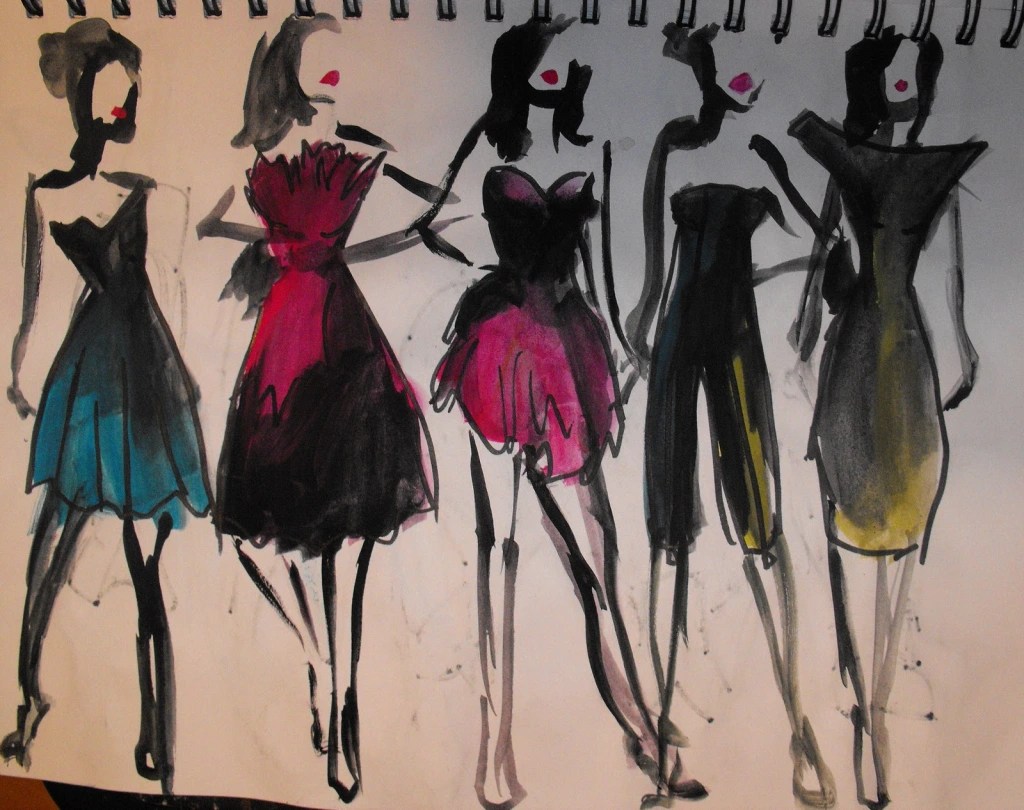 250 Fashion Sketches in 14&nbsp;Days